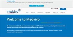 Desktop Screenshot of medvivo.com
