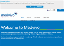 Tablet Screenshot of medvivo.com
